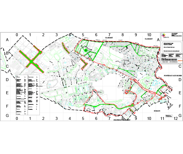 Plan du PPP Le Plessis-Robinson